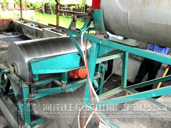 磁選現(xiàn)場 磁選現(xiàn)場