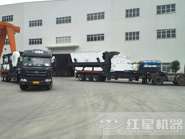 移動磕石機 移動磕石機