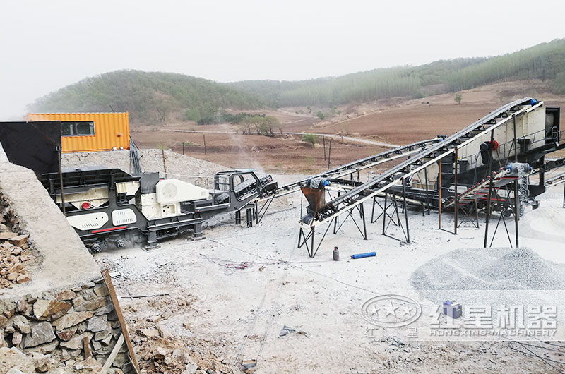 沙特阿拉伯青石破碎項目現(xiàn)場 沙特阿拉伯青石破碎項目現(xiàn)場