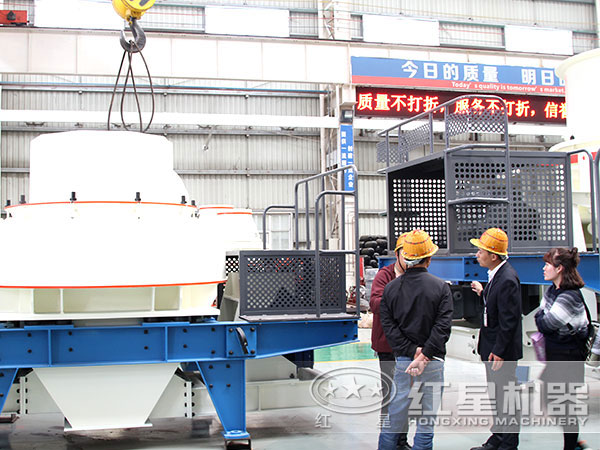 制砂機選型指導現場 制砂機選型指導現場