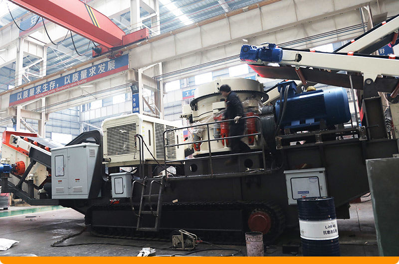 液壓履帶移動破碎站 液壓履帶移動破碎站