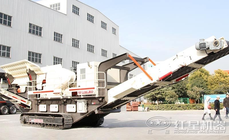 小型履帶石頭破碎機匠工于心，環保達標，不怕污染