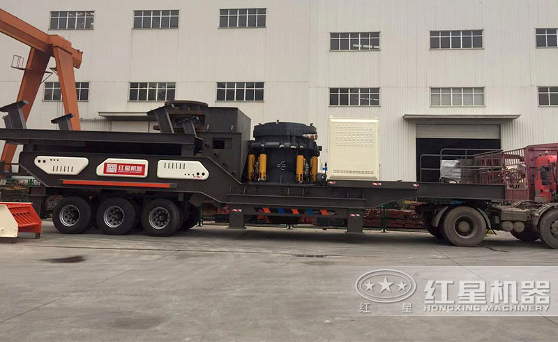 二級碎煤，移動圓錐破，層壓破碎，效能高高產