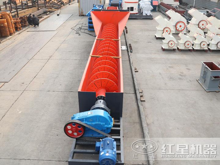 螺旋風化沙洗沙機清洗力度大，產量高