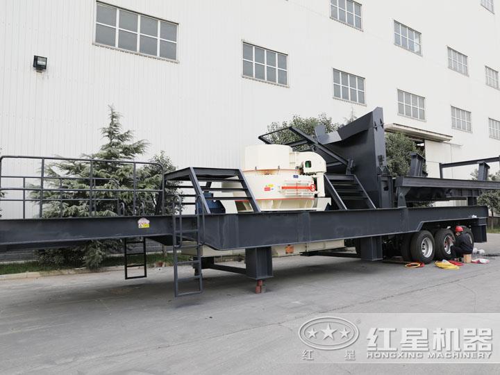 沖擊式移動破碎機,實現(xiàn)先篩后粉或先粉后篩生產(chǎn)工藝 沖擊式移動破碎機,實現(xiàn)先篩后粉或先粉后篩生產(chǎn)工藝