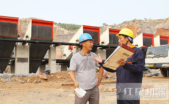 廠家技術(shù)人員到場(chǎng)指導(dǎo)安裝、以達(dá)到更合理、科學(xué)的生產(chǎn)線配置方案 廠家技術(shù)人員到場(chǎng)指導(dǎo)安裝、以達(dá)到更合理、科學(xué)的生產(chǎn)線配置方案