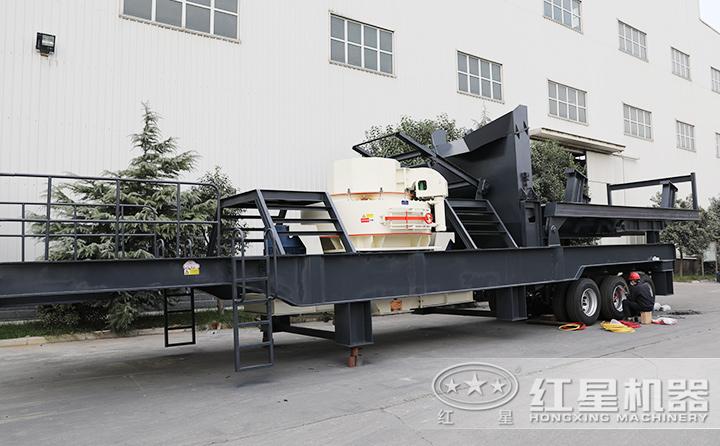 鵝卵石移動制沙機,一體化機組設(shè)計,占地面積小