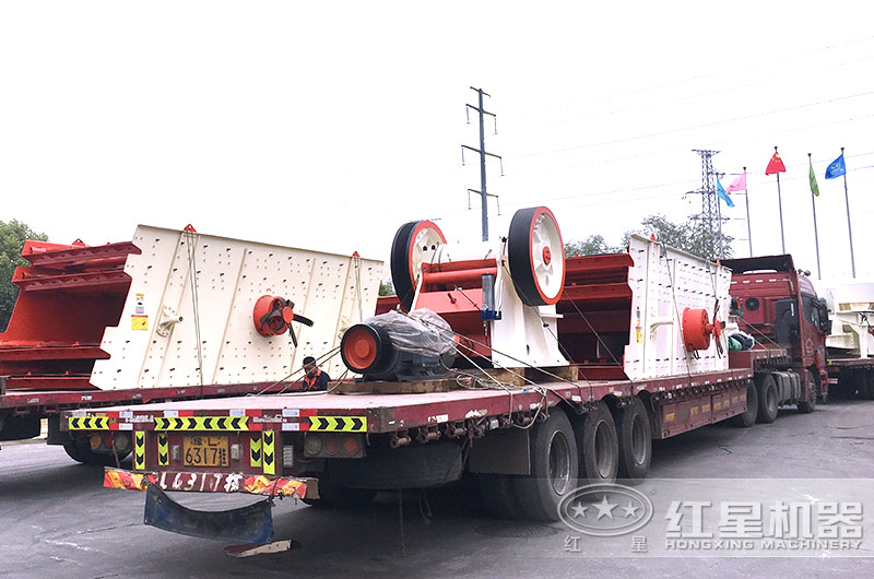 小型環保石子加工設備發貨 小型環保石子加工設備發貨