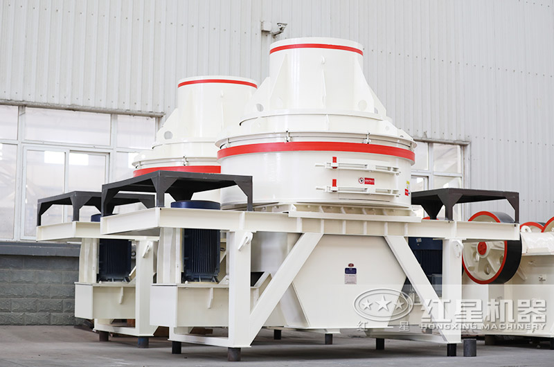 直通沖擊式制砂機，渦流腔內部氣流自循環，密封環保