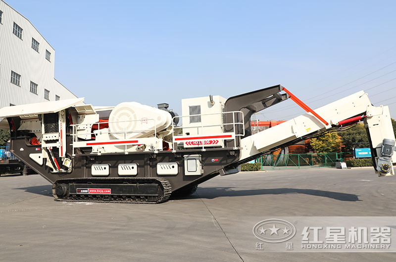 履帶式碎石機配置顎破 履帶式碎石機配置顎破