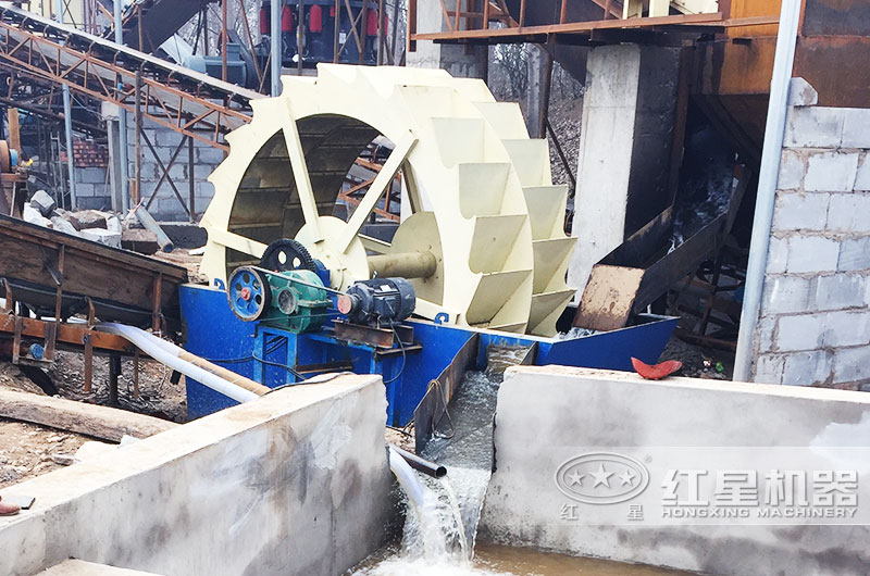 輪式洗砂機(jī)生產(chǎn)現(xiàn)場(chǎng)圖 輪式洗砂機(jī)生產(chǎn)現(xiàn)場(chǎng)圖