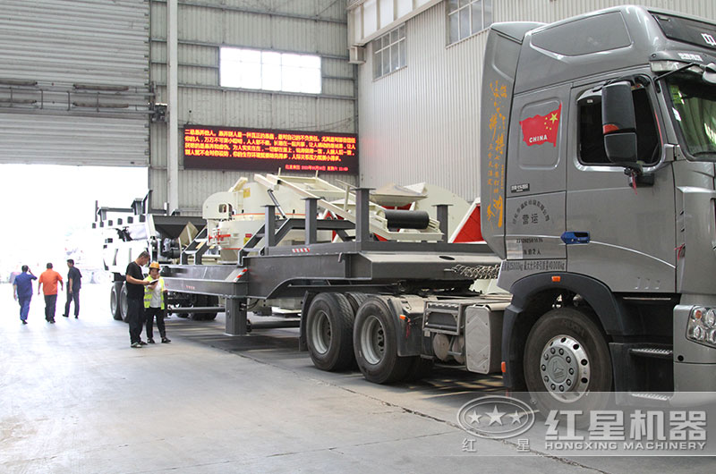 移動制沙機設備發(fā)貨中 移動制沙機設備發(fā)貨中