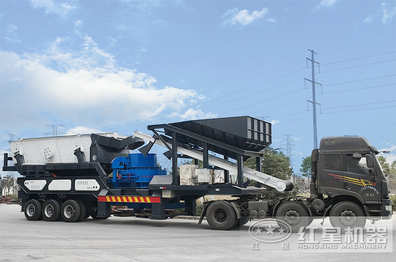 移動打沙制砂一體機(jī)圖片 移動打沙制砂一體機(jī)圖片