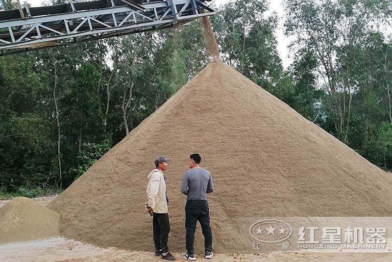 制沙現場 制沙現場