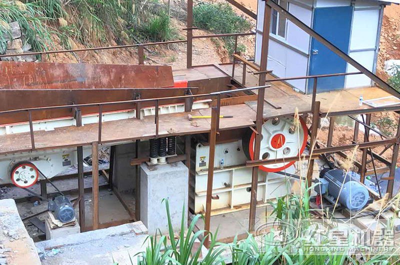 除土篩分喂料機工作現場圖片 除土篩分喂料機工作現場圖片