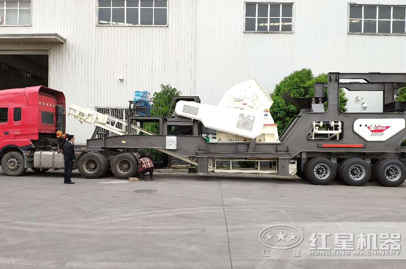 移動式重型篩分機發貨中 移動式重型篩分機發貨中