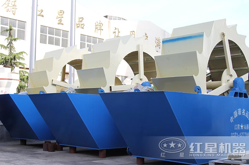 輪斗式洗砂機(jī)圖片 輪斗式洗砂機(jī)圖片
