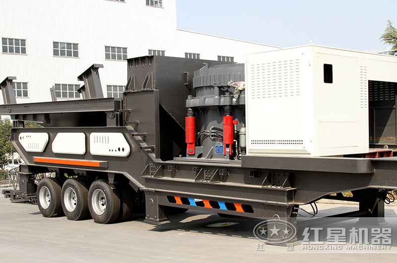 輪胎式移動破碎站(圓錐破) 輪胎式移動破碎站(圓錐破)