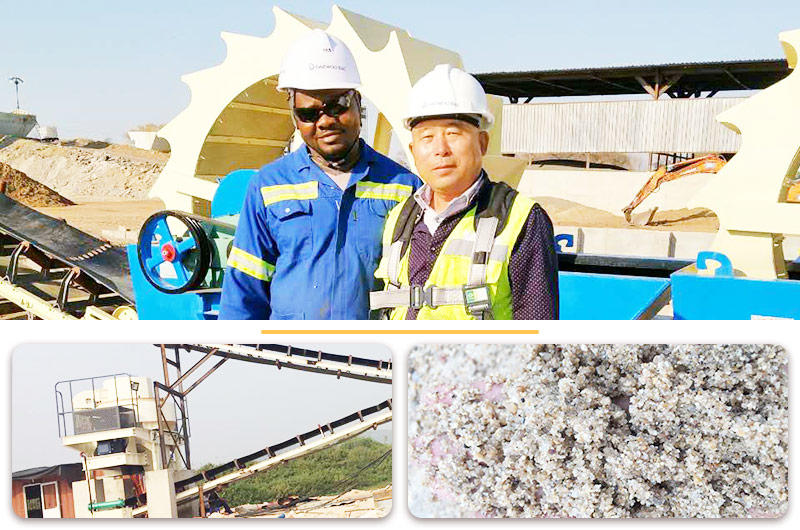 贊比亞利文斯敦砂巖制砂洗沙生產(chǎn)線現(xiàn)場 贊比亞利文斯敦砂巖制砂洗沙生產(chǎn)線現(xiàn)場