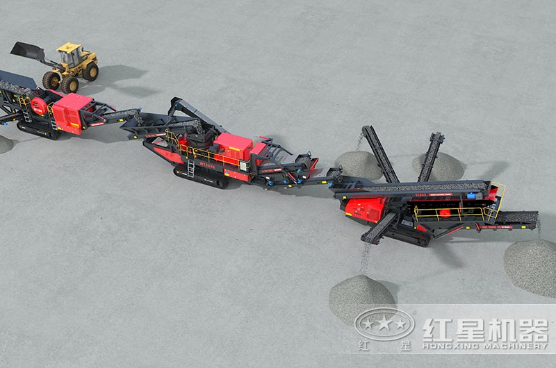 移動式破碎生產線