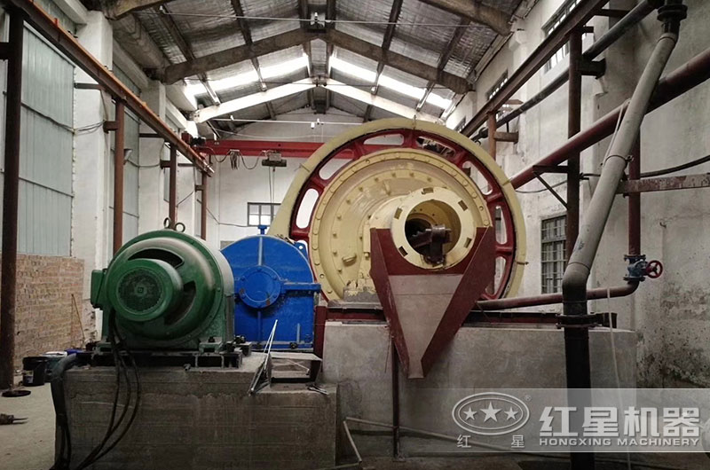 棒磨制砂加工現(xiàn)場 棒磨制砂加工現(xiàn)場